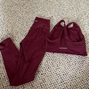 Alphalete set